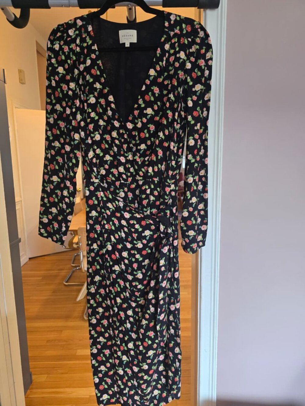 Sezane Floral Dress Size 38